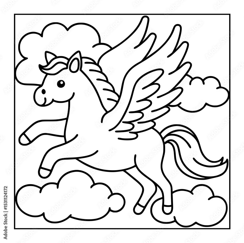 Fototapeta premium black and white coloring pages