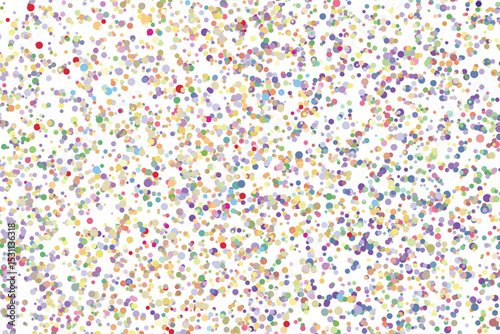 Light multicolor background, colorful vector texture with circles. Splash effect banner. Glitter silver dot abstract illustration with blurred drops of rain. Pattern for web page, banner,poster, card.