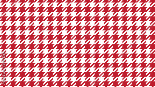 Houndstooth Pepita seamless pattern. Repeating Pepito texture. Black houndstooth on a white background. Seamless simple vintage houndstooth checker pattern. Tileable dark and light gingham hound toot