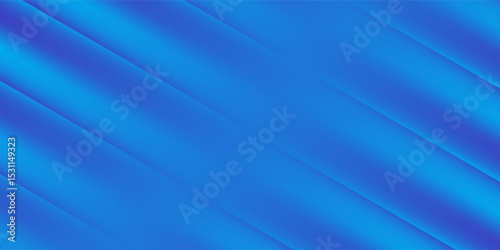Modern abstract blue background with diagonal line. Simple graphic design element. Futuristic concept. Horizontal banner template with space for your text.