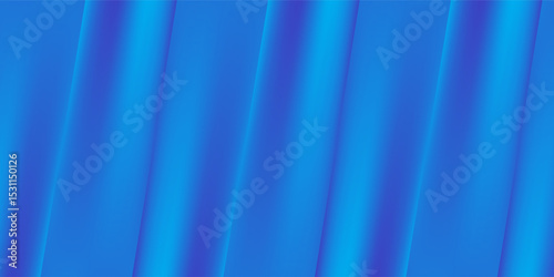 Modern abstract blue background with diagonal line. Simple graphic design element. Futuristic concept. Horizontal banner template with space for your text.