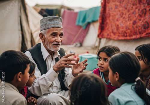 World Refugee Day : The Storyteller photo