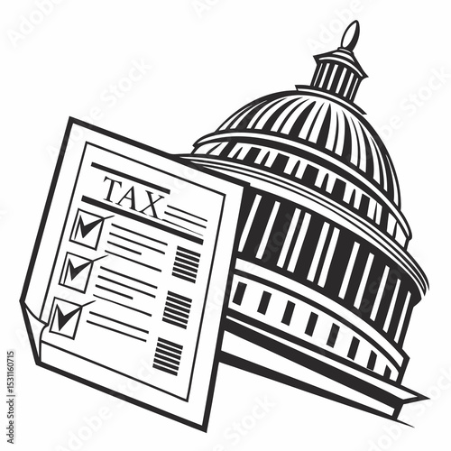 vector illustration of a newspaper