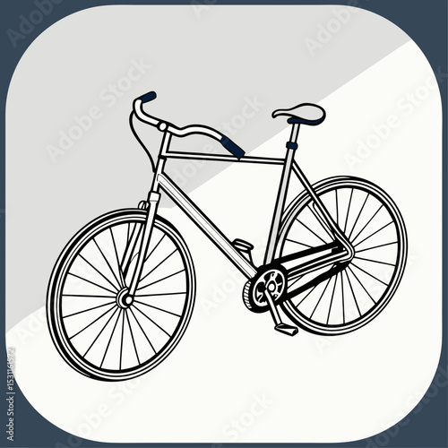 bicycle vector illustration