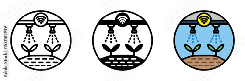 Smart Irrigation is an automated system that waters based on weather data and soil conditions.