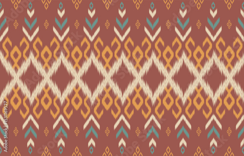 Ikat Seamless pattern,Abstract ikat,Aztec geometric,Ethnic Texture,fabric for home decor background,carpet,wallpaper,clothing,Batik