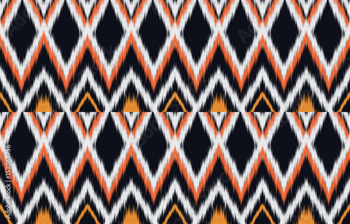 Ikat Seamless pattern,Abstract ikat,Aztec geometric,Ethnic Texture,fabric for home decor background,carpet,wallpaper,clothing,Batik