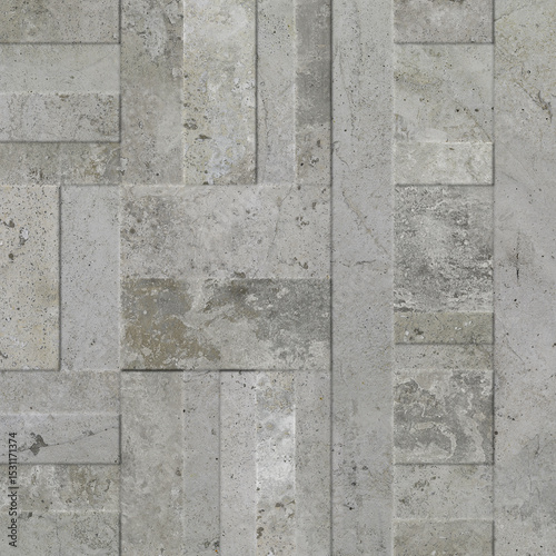 Patrón de loseta cuadrada en tonos grises — Ideal para diseño industrial, residencial o gráfico