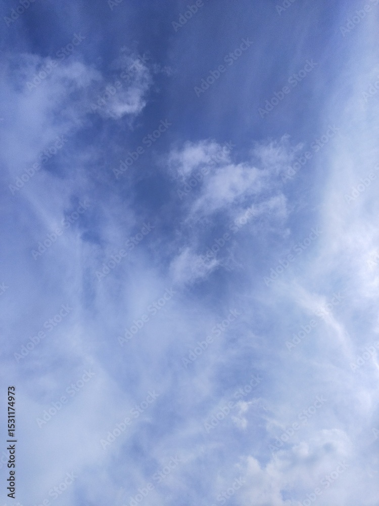 Obraz premium blue sky with clouds