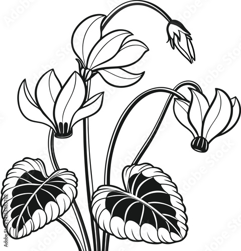 Seamless vintage vector pattern of lily of the valley flowers and leaves, illustrating a delicate floral design for spring and summer decoration