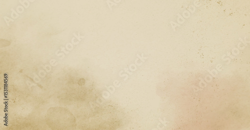 Abstract watercolor art background template. beige and brown watercolor backdrop empty space for text, banner, presentation or product display graphic design