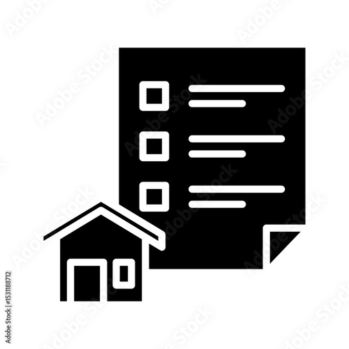 Estate Planning Line Vector Illustration On White Background.