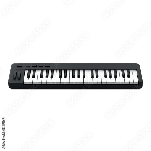 piano keyboard isolated on Transparent background PNG image 