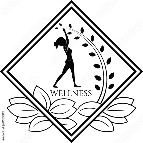 Elegant Line Art Wellness logo