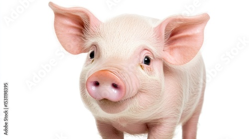 Close-up of a baby piglet