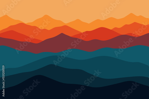 mountains in the mountains