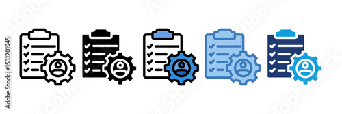 Skill Assessment Icon Element For Design