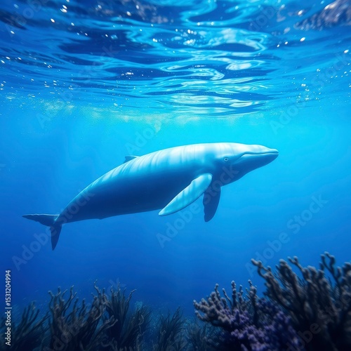 dolphin in the water