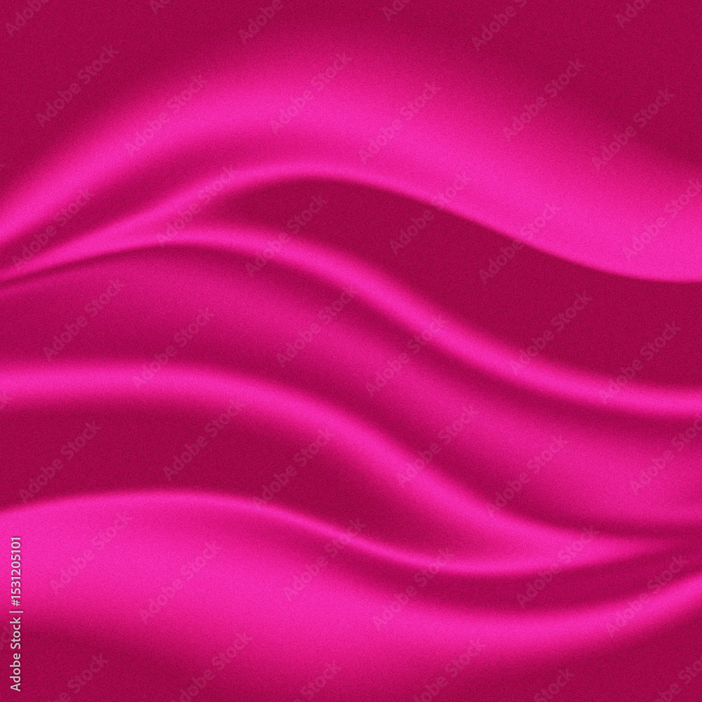 Fototapeta premium Elegant pink silk fabric with smooth flowing waves