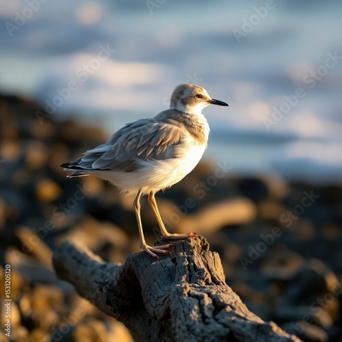 seagull on the beach