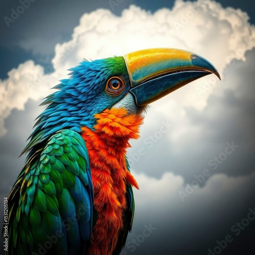 blue and yellow macaw ara ararauna