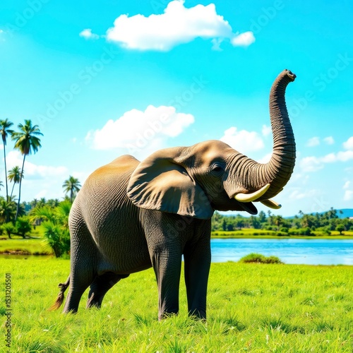 elephants in the zoo