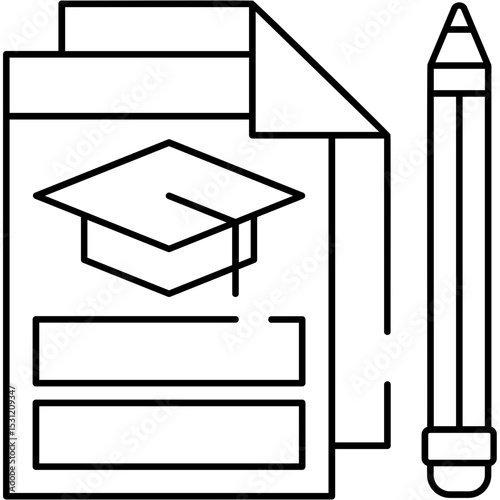 School Curriculum Icon