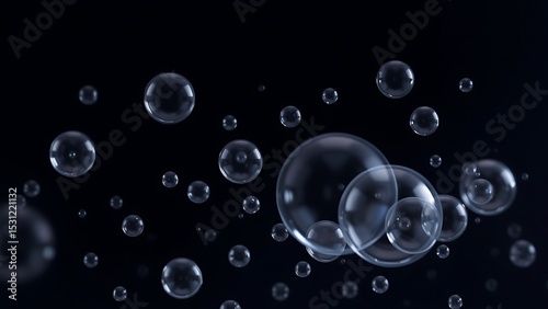 Wallpaper Mural A high-resolution, ultra HD abstract background filled with transparent liquid bubbles floating in various sizes. Suitable for cosmetic, water, skincare, or science-themed visuals.

 Torontodigital.ca