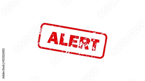 Alert Stamp animation