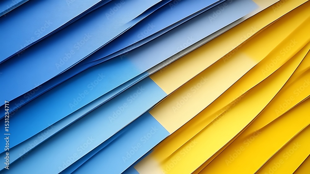 Obraz premium Abstract layered colors