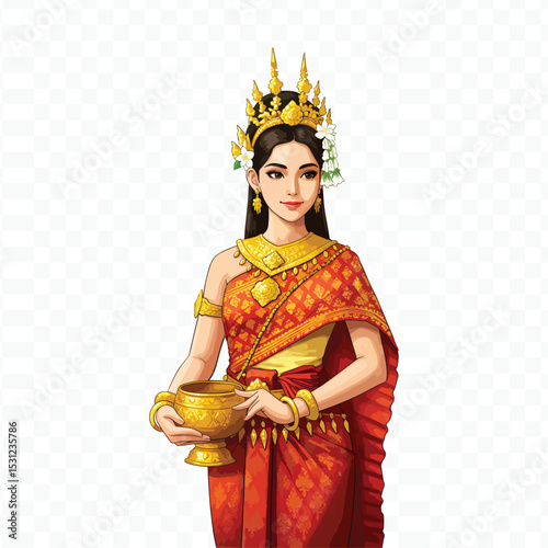 woman in traditional costume