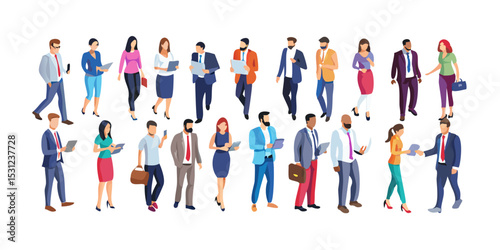 group of people walking