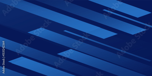 Blue abstract geometric background. Suit for business, institution, conference, party, Vector illustration