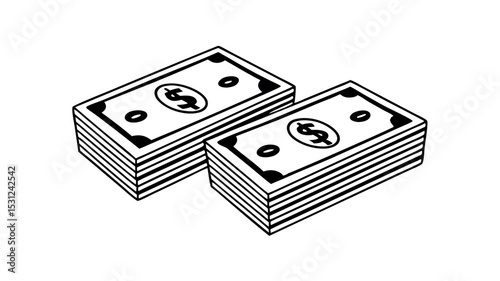 Isolated black and white dice and retro computer data storage media like video cassette, floppy disk, and magnetic tape