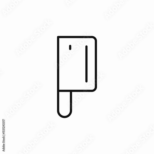 chief knife icon sign vector