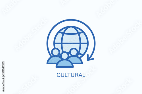 Cultural Icon Or Logo Isolated Vector Illustration