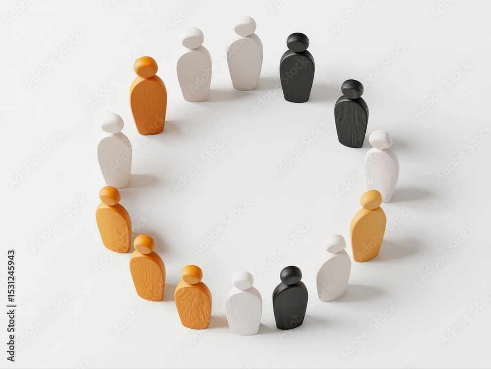 Obraz premium Online Meeting Cybersecurity Concept, Virtual team call with shield and firewall effects, 3D illustration
