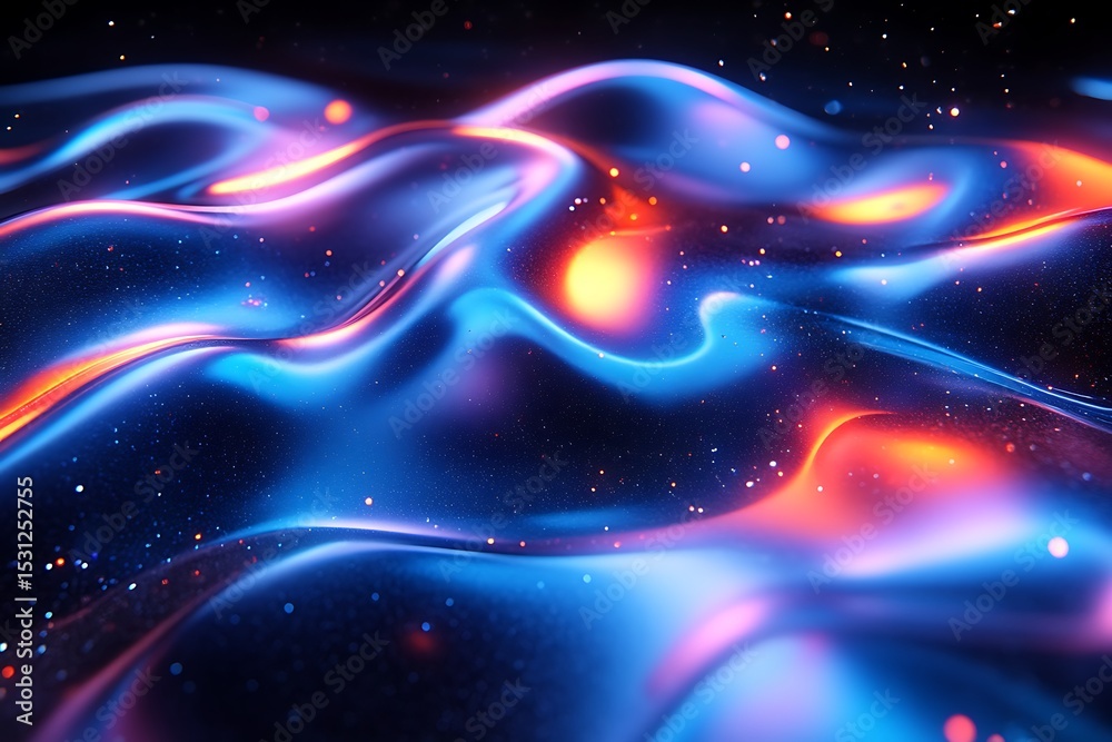 Fototapeta premium Abstract Liquid Flow (3)