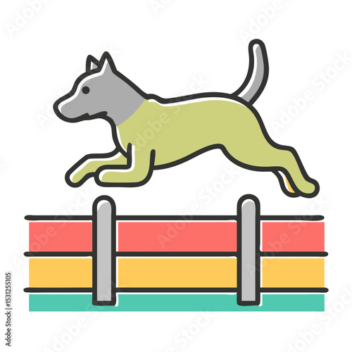 Dog Agility Jumping, Training, and Competition