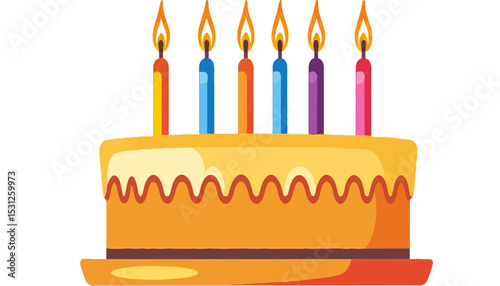 Birthday-cake-with-candles-colorful-candles-celebration-cake-vector-illustration-birthday-party-cake-graphic-sweet-treat-for-birthday