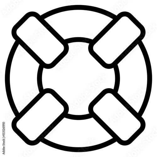 Safety icon vector illustration