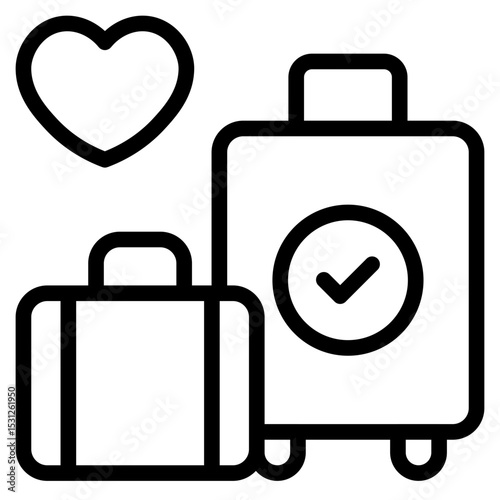 Travel care icon vector illustration