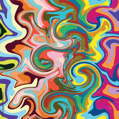abstract new colorful pattern mash paint design