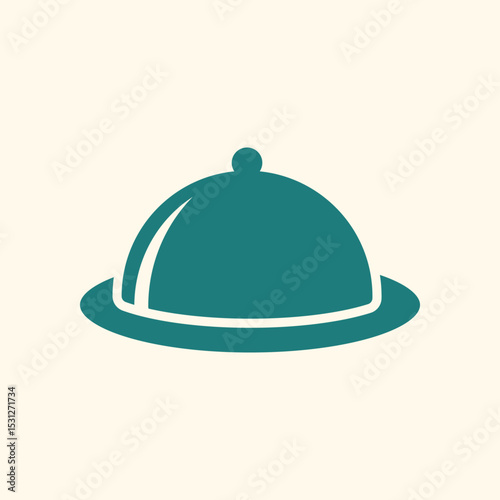 Food tray trendy artwork stunning abstract vector illustration colorful applicative design