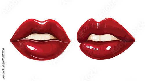 Vibrant Chili Pepper Vector Illustration for Culinary Designs