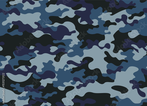 camouflage blue dark pattern modern seamless sea backgroundcamouflage blue dark pattern modern seamless sea background
