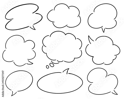 手書き吹き出し