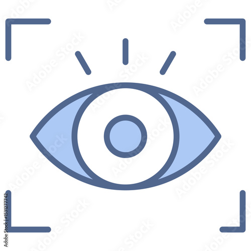 Vision Blue Icon