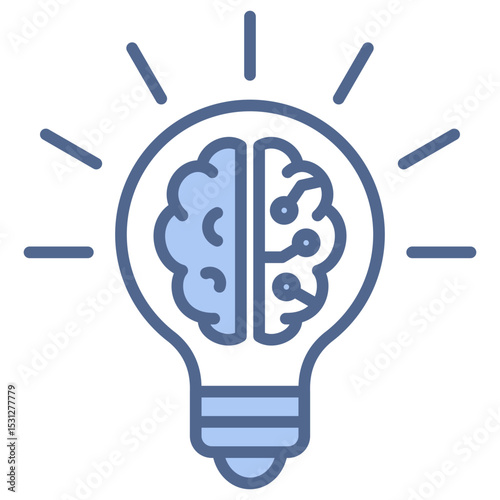 Innovation Blue Icon