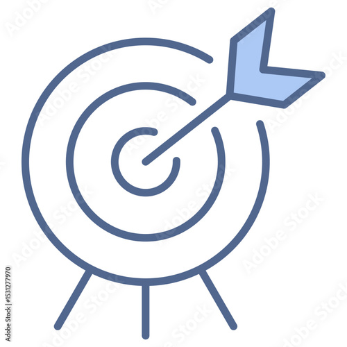 Target Blue Icon
